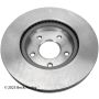BECK/ARNLEY 083-3015 PREMIUM BRAKE DISC