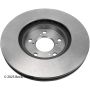 BECK/ARNLEY 083-3017 PREMIUM BRAKE DISC