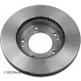 BECK/ARNLEY 083-3029 PREMIUM BRAKE DISC