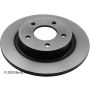 BECK/ARNLEY 083-3061 PREMIUM BRAKE DISC