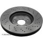 BECK/ARNLEY 083-3076 PREMIUM BRAKE DISC