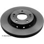 BECK/ARNLEY 083-3451 PREMIUM BRAKE DISC