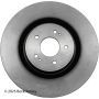 BECK/ARNLEY 083-3501 PREMIUM BRAKE DISC