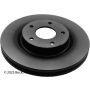 BECK/ARNLEY 083-3555 PREMIUM BRAKE DISC