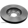 BECK/ARNLEY 083-3593 PREMIUM BRAKE DISC