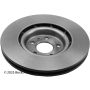 BECK/ARNLEY 083-3626 PREMIUM BRAKE DISC