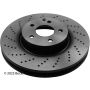 BECK/ARNLEY 083-3640 PREMIUM BRAKE DISC