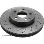 BECK/ARNLEY 083-3646 PREMIUM BRAKE DISC