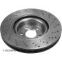 BECK/ARNLEY 083-3650 PREMIUM BRAKE DISC