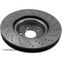 BECK/ARNLEY 083-3657 PREMIUM BRAKE DISC