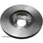 BECK/ARNLEY 083-3672 PREMIUM BRAKE DISC