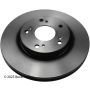BECK/ARNLEY 083-3672 PREMIUM BRAKE DISC