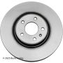 BECK/ARNLEY 083-3704 PREMIUM BRAKE DISC