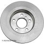 BECK/ARNLEY 083-3708 PREMIUM BRAKE DISC