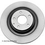 BECK/ARNLEY 083-3711 PREMIUM BRAKE DISC