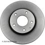 BECK/ARNLEY 083-3741 PREMIUM BRAKE DISC
