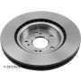 BECK/ARNLEY 083-3760 PREMIUM BRAKE DISC