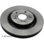 BECK/ARNLEY 083-3760 PREMIUM BRAKE DISC