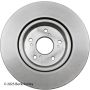 BECK/ARNLEY 083-3792 PREMIUM BRAKE DISC