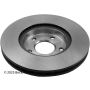 BECK/ARNLEY 083-3801 PREMIUM BRAKE DISC