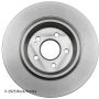 BECK/ARNLEY 083-3807 PREMIUM BRAKE DISC