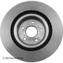 BECK/ARNLEY 083-3815 PREMIUM BRAKE DISC
