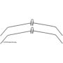 BECK/ARNLEY 084-0876 DISC BRAKE HRDWR KIT