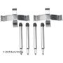 BECK/ARNLEY 084-1167 DISC BRAKE HRDWR KIT