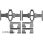 BECK/ARNLEY 084-1257 DISC BRAKE HRDWR KIT