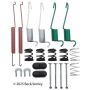 BECK/ARNLEY 084-1451 DRUM BRAKE HRDWR KIT