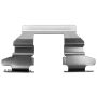 BECK/ARNLEY 084-1624 DISC BRAKE HRDWR KIT