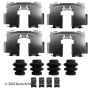 BECK/ARNLEY 084-1708 DISC BRAKE HRDWR KIT