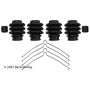 BECK/ARNLEY 084-1711 DISC BRAKE HRDWR KIT