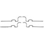 BECK/ARNLEY 084-1755 DISC BRAKE HRDWR KIT