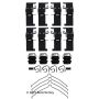 BECK/ARNLEY 084-1840 DISC BRAKE HRDWR KIT