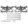 BECK/ARNLEY 084-1842 DISC BRAKE HRDWR KIT