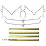 BECK/ARNLEY 084-1924 DISC BRAKE HRDWR KIT