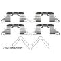 BECK/ARNLEY 084-1972 DISC BRAKE HRDWR KIT
