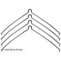 BECK/ARNLEY 084-1987 DISC BRAKE HRDWR KIT