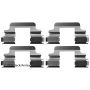 BECK/ARNLEY 084-1989 DISC BRAKE HRDWR KIT