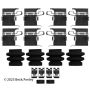 BECK/ARNLEY 084-2127 DISC BRAKE HRDWR KIT