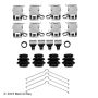 BECK/ARNLEY 084-2178 DISC BRAKE HRDWR KIT