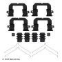 BECK/ARNLEY 084-2180 DISC BRAKE HRDWR KIT