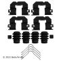 BECK/ARNLEY 084-2230 DISC BRAKE HRDWR KIT