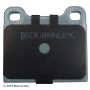 BECK/ARNLEY 085-0407 PREM ASM BRAKE PADS