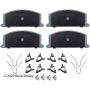 BECK/ARNLEY 085-6220 PREM ASM PADS W HDWR