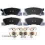 BECK/ARNLEY 085-6311 PREM ASM PADS W HDWR