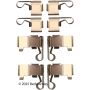 BECK/ARNLEY 085-6311 PREM ASM PADS W HDWR