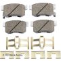 BECK/ARNLEY 085-6498 PREM ASM PADS W HDWR