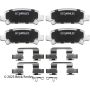BECK/ARNLEY 085-6573 PREM ASM PADS W HDWR